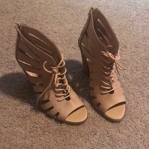 BCBGeneration lace up sandal size 7